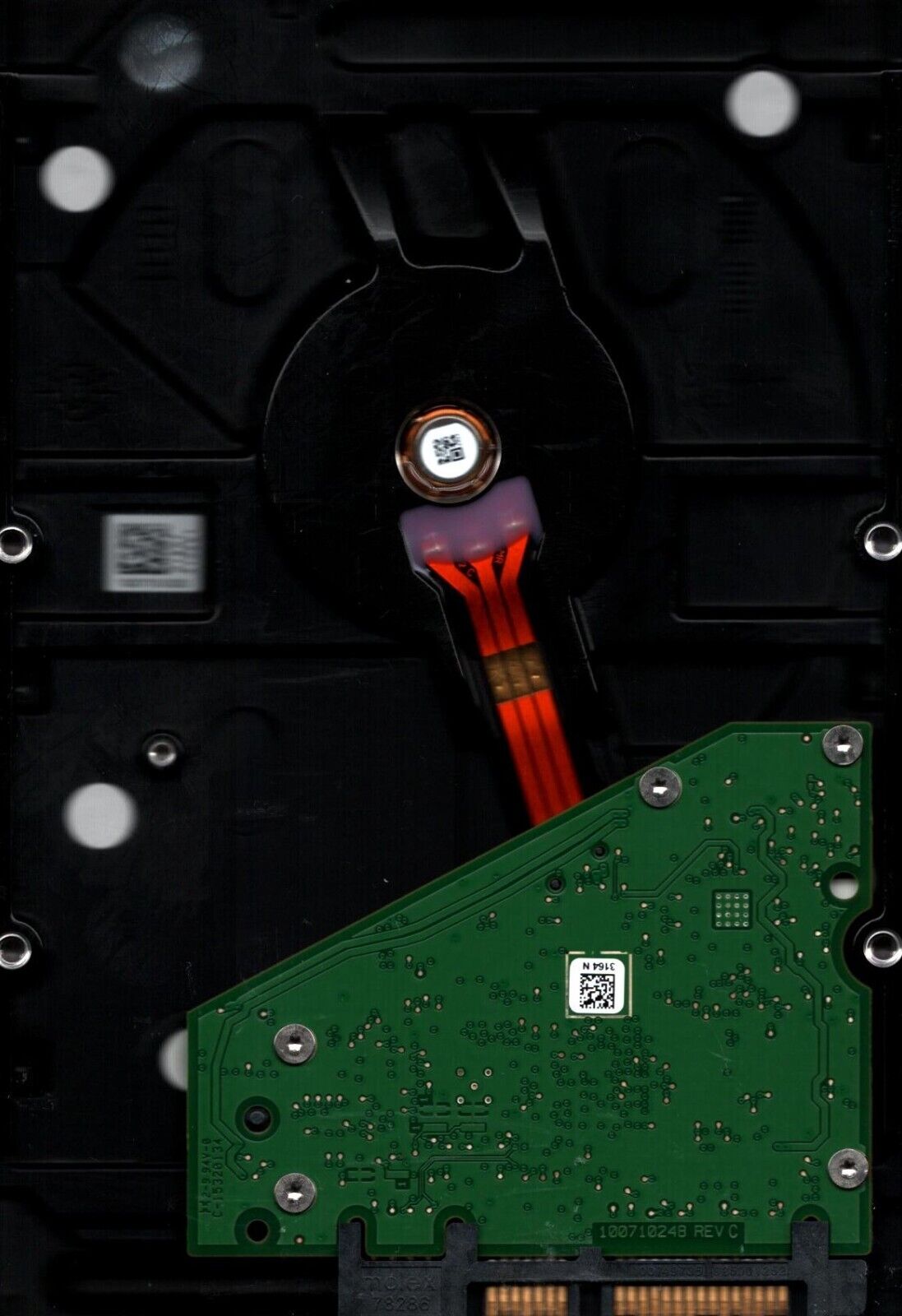 ST3000DM003 P/N: 1F216N-568 F/W: CC54 S/N: Z305 TK 3TB NOV 2015 THAILAND SEAGATE - Image 2