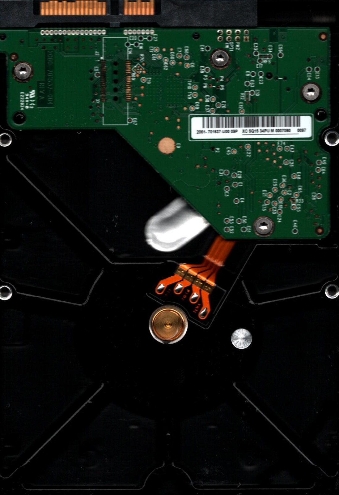 WD5002ABYS-02B1B0 DCM: HBNNHT2MHB WESTERN DIGITAL 500GB THAILAND SEP 2009 - Image 2