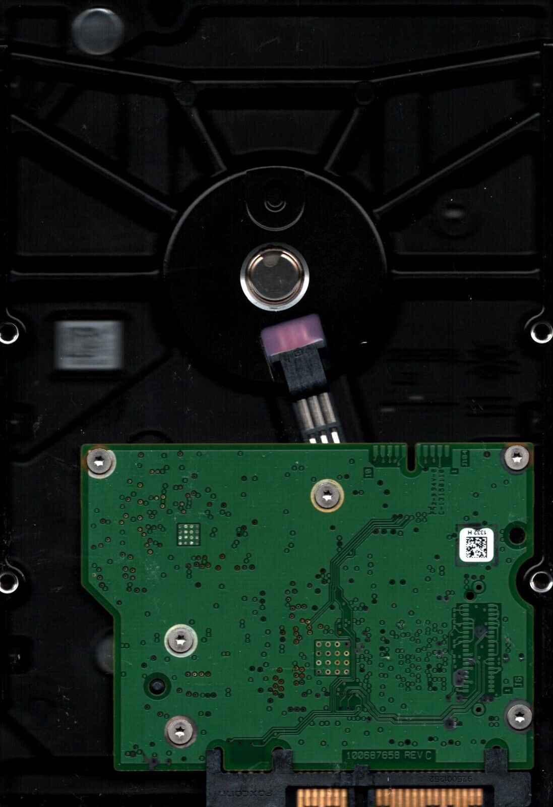 ST3000DM001 P/N: 1CH166-572 F/W: CC46 S/N: Z1F3 TK 3TB JUN 2013 THAILAND SEAGATE - Image 2