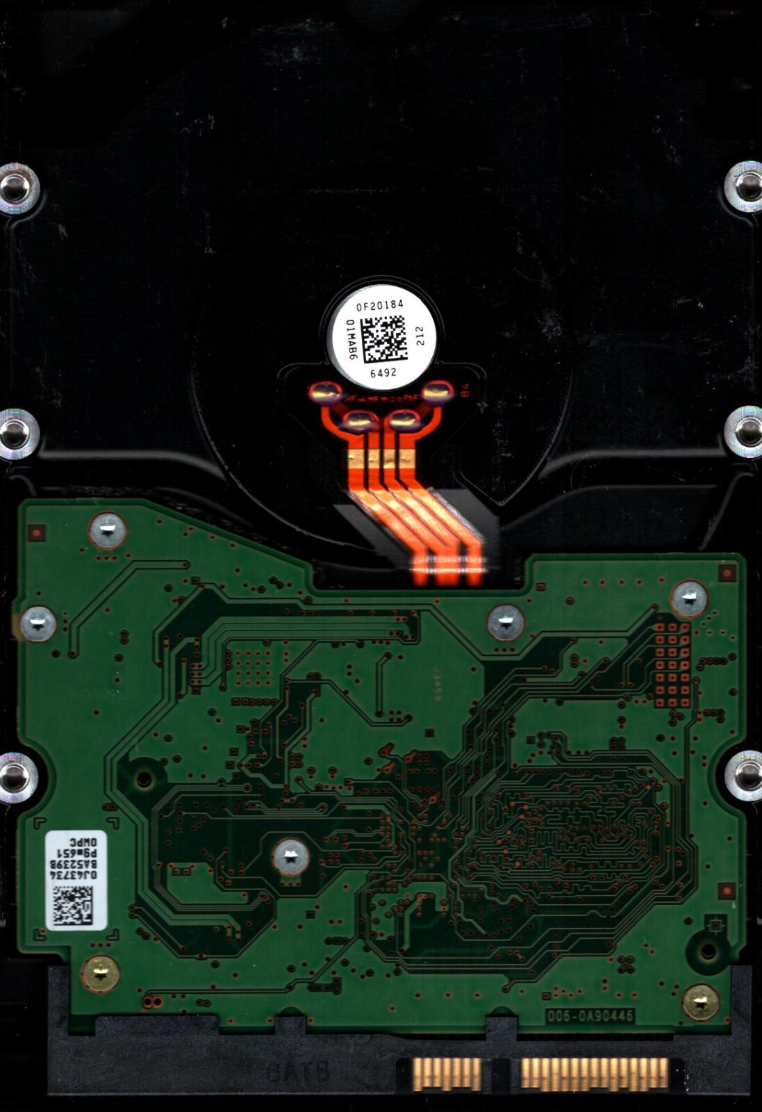 HUS726040ALE614 P/N: 0F23025 MLC: APK907 FW: 907 THAILAND JAN 2017 HGST 4TB - Image 2