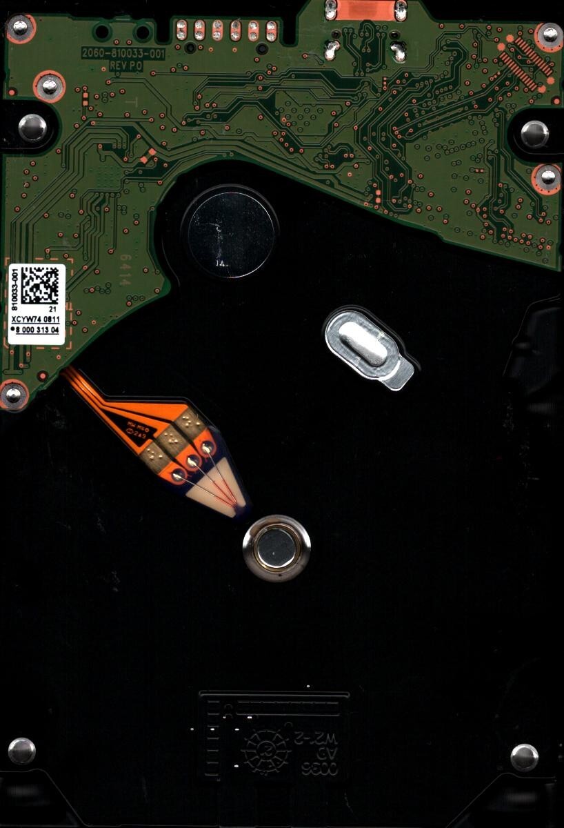 WD40NDZM-11BCXS1 S/N: WXC2D WESTERN DIGITAL 4TB THAILAND OCT 2023 - Image 2