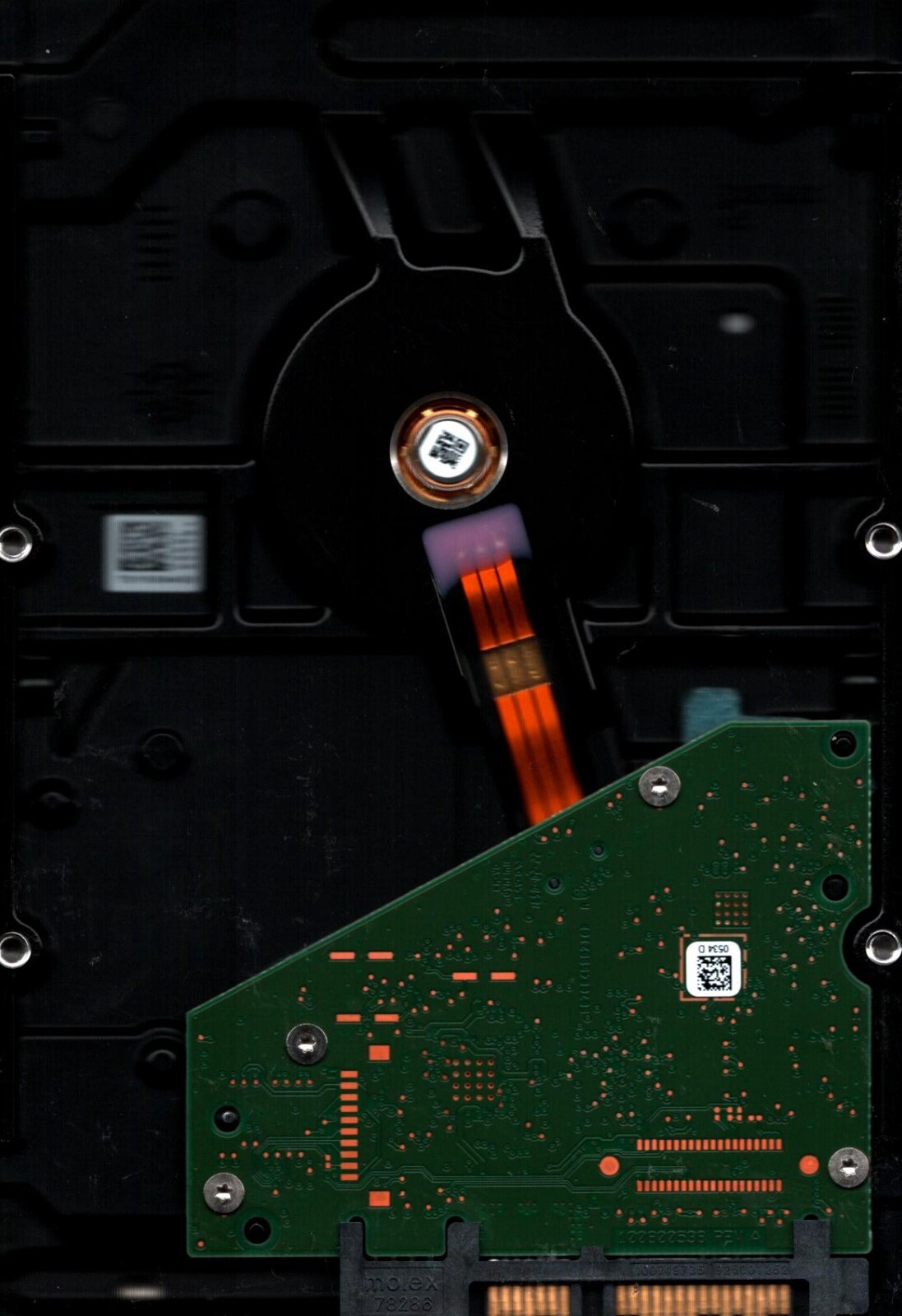 ST4000DM004 P/N: 2CV104-568 F/W: 0001 S/N: Z970 TK 4TB FEB 2017 THAILAND SEAGATE - Image 2