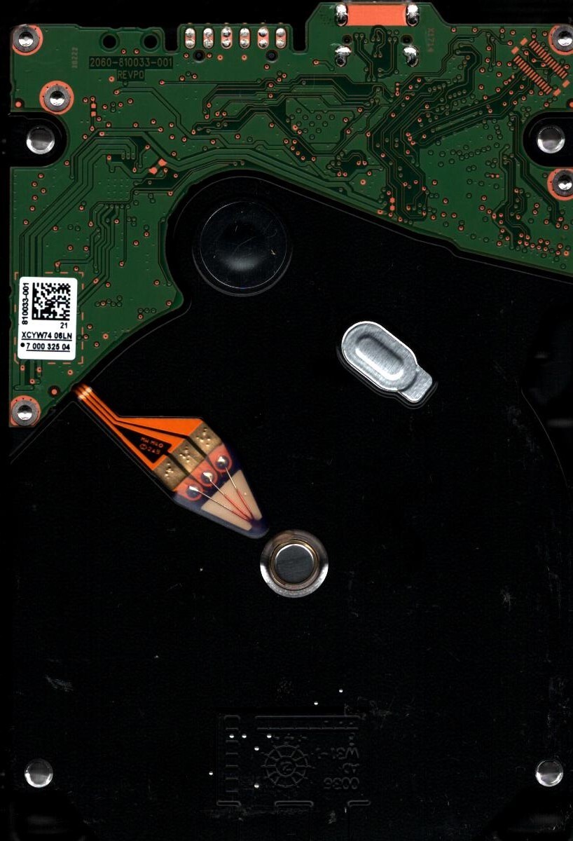 WD40NDZM-11BCZS1 S/N: WX32D WESTERN DIGITAL 4TB THAILAND JAN 2024 - Image 2