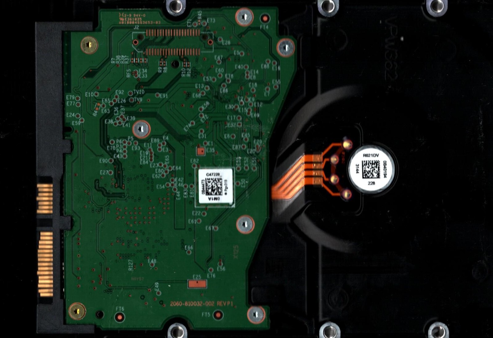 WD80EFZZ-68BTXN0 S/N: CA2Y9 WESTERN DIGITAL 8TB THAILAND MAY 2023 - Image 2