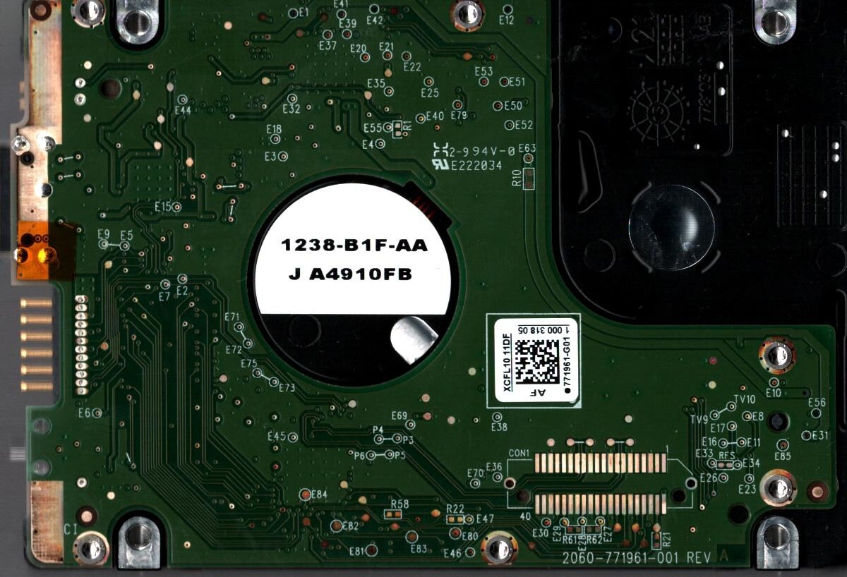 WD20NMVW-59AV3S2 S/N: WXG1E DCM: EHMTJHKB WESTERN DIGITAL 2TB THAILAND NOV 2014 - Image 2