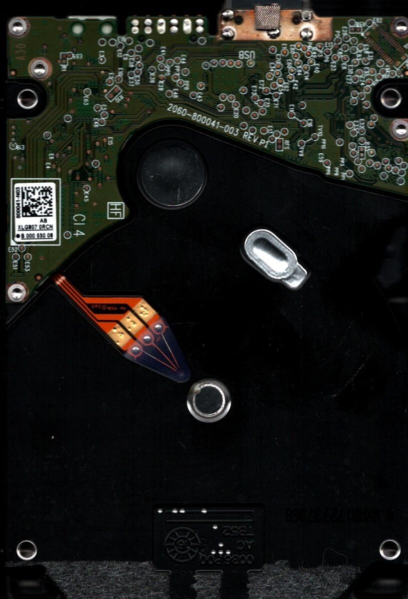 WD40NMZW-59GX6S1 S/N: WXR1E WESTERN DIGITAL 4TB MALAYSIA FEB 2018 DCX: EG1MX926Z - Image 2