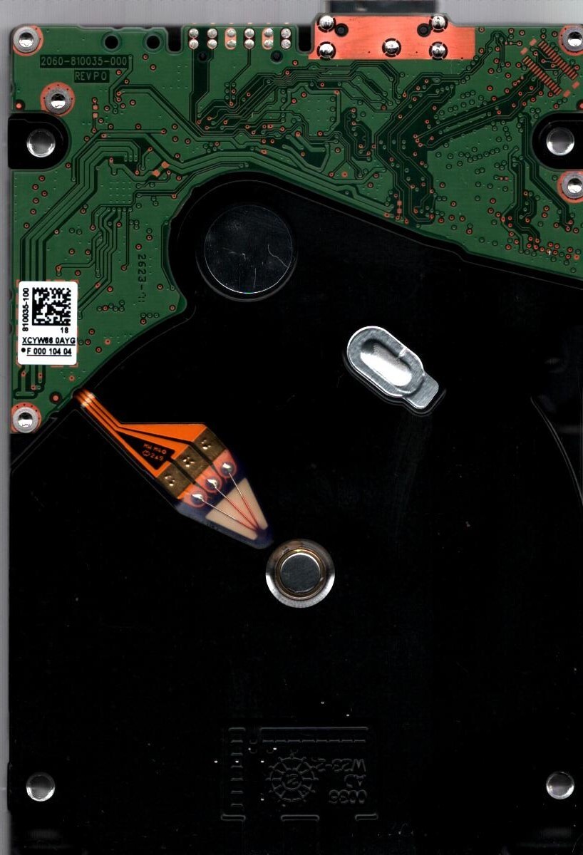 WD40NDZW-11BCSS1 S/N: WXL2D WESTERN DIGITAL 4TB THAILAND AUG 2023 - Image 2