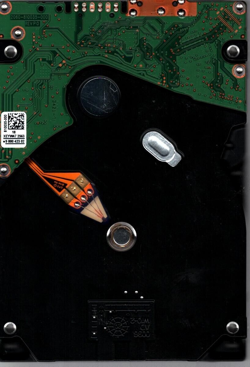 WD40NMZW-59BCBS0 S/N: WX22D WESTERN DIGITAL 4TB THAILAND JAN 2022 - Image 2