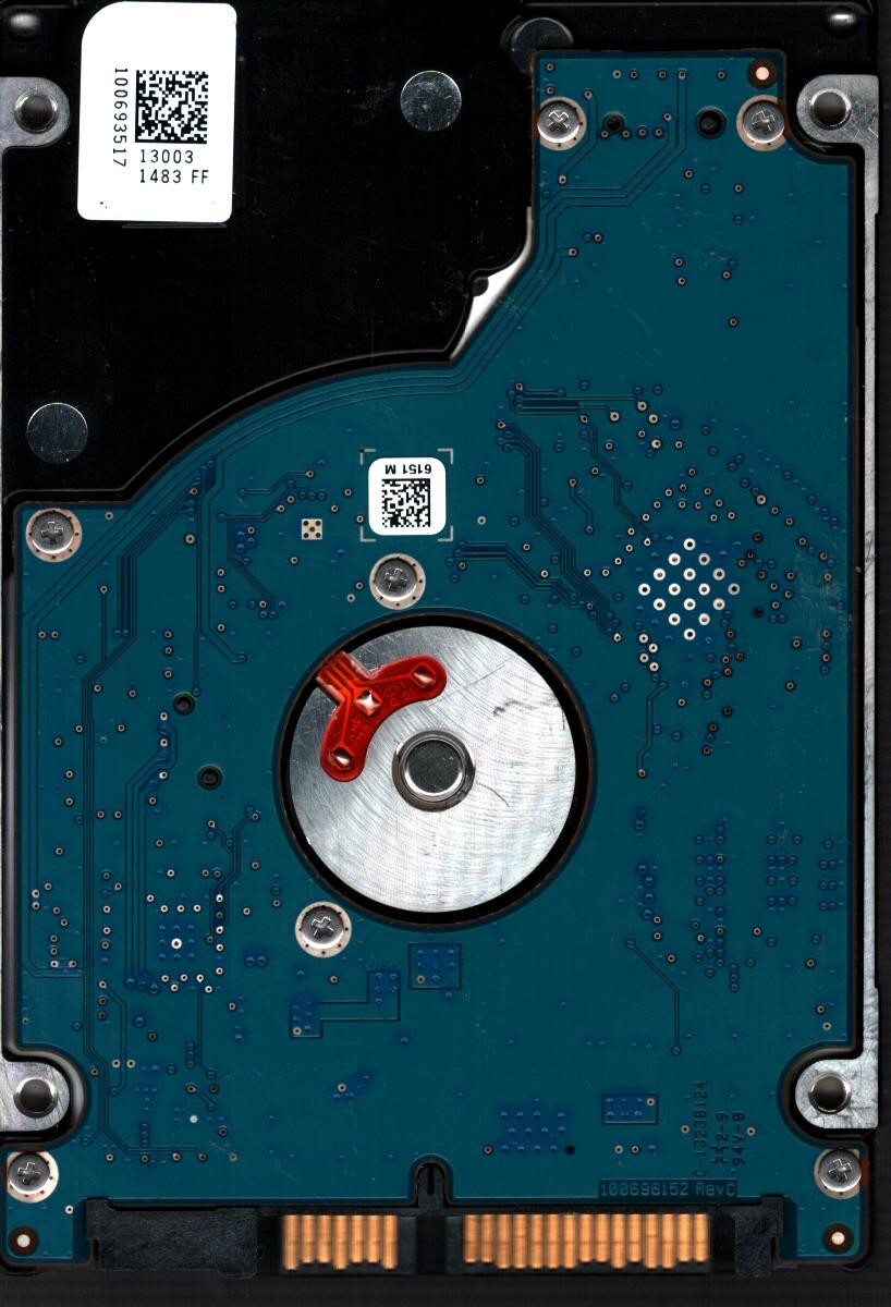 ST500LT012 P/N: 9WS142-031 F/W: 0002SDM1 SU 500GB JUL 2013 CHINA SEAGATE - Image 2