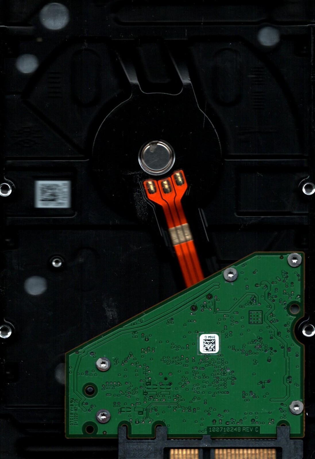 ST4000DM000 P/N: 1F2168-568 F/W: CC54 S/N: W300 WU 4TB NOV 2013 CHINA SEAGATE - Image 2