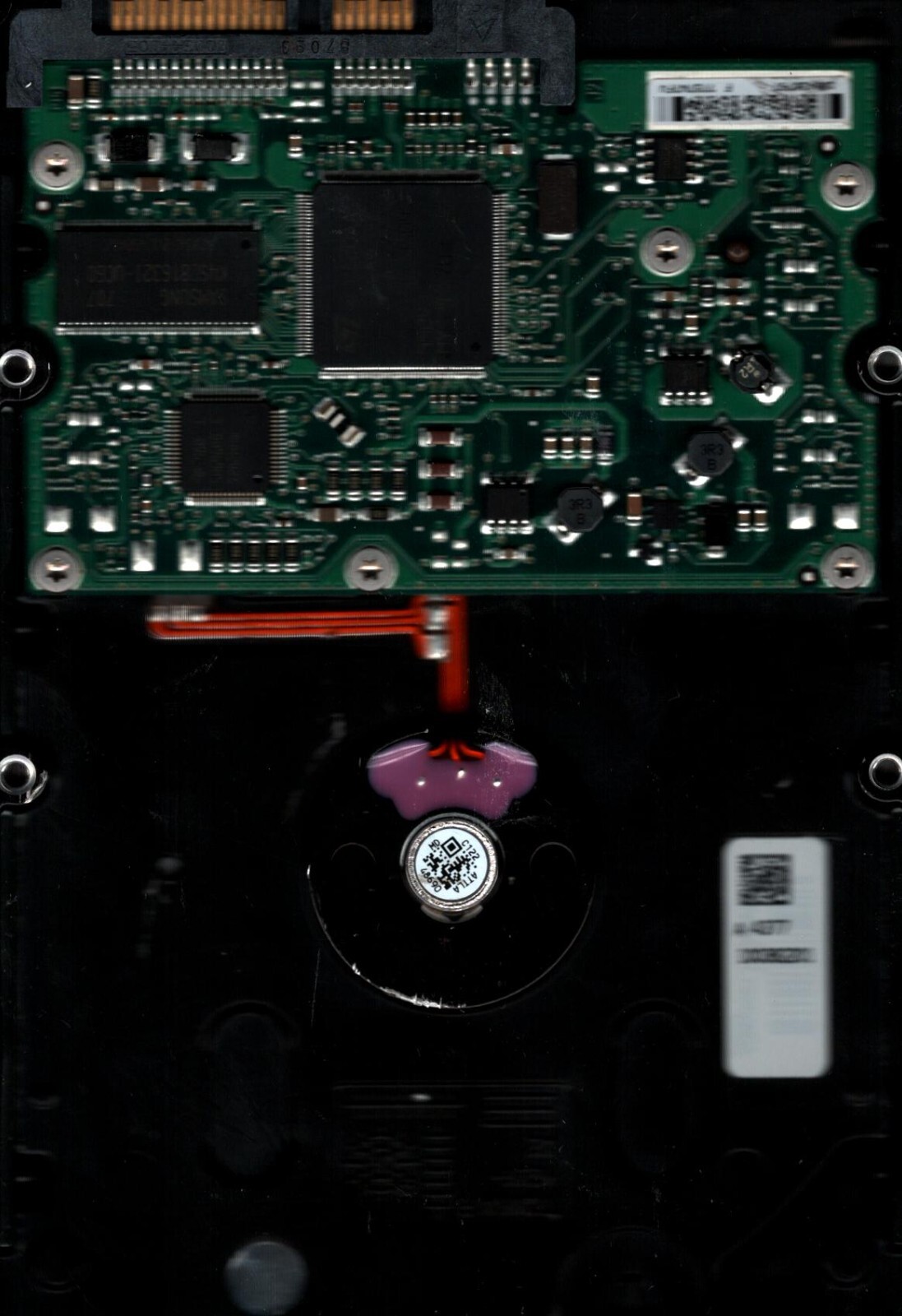 ST3500630AS S/N: 9QG0Y SEAGATE P/N: 9BJ146-308 FW: 3.AAK 500GB SU THAILAND - Image 2