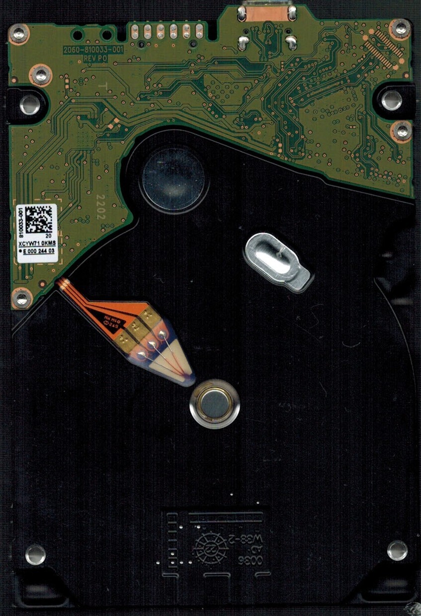 WD40NDZM-11BCXS1 S/N: WXM2D WESTERN DIGITAL 4TB THAILAND MAY 2023 - Image 2