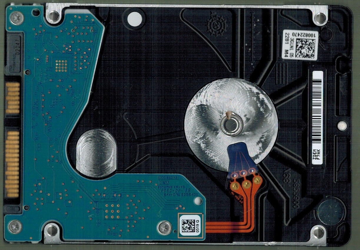 ST1000LM035 P/N: 1RK172-570 F/W: EB01 S/N: ZDEM TK 1TB FEB 2021 THAILAND SEAGATE - Image 2