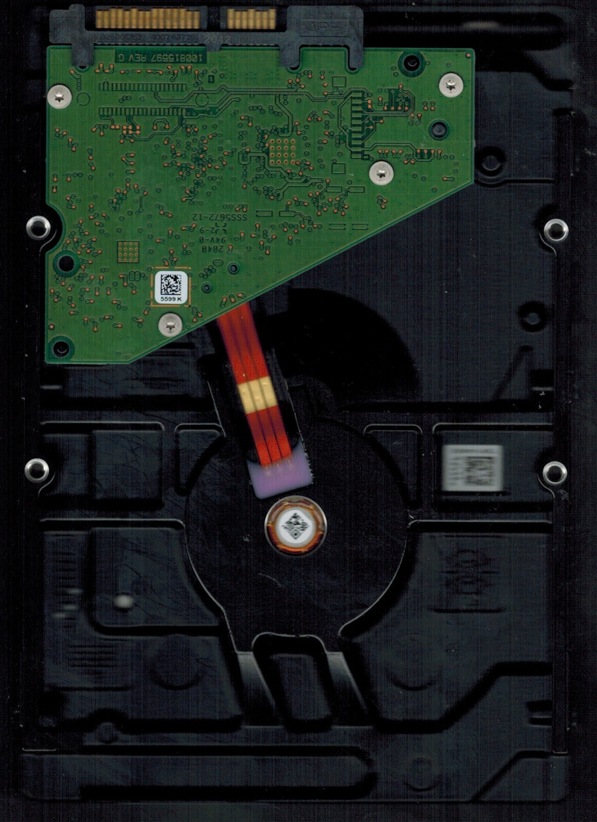 ST8000DM004 P/N: 2CX188-568 F/W: 0001 S/N: ZCT4 TK 8TB DEC 2020 THAILAND SEAGATE - Image 2