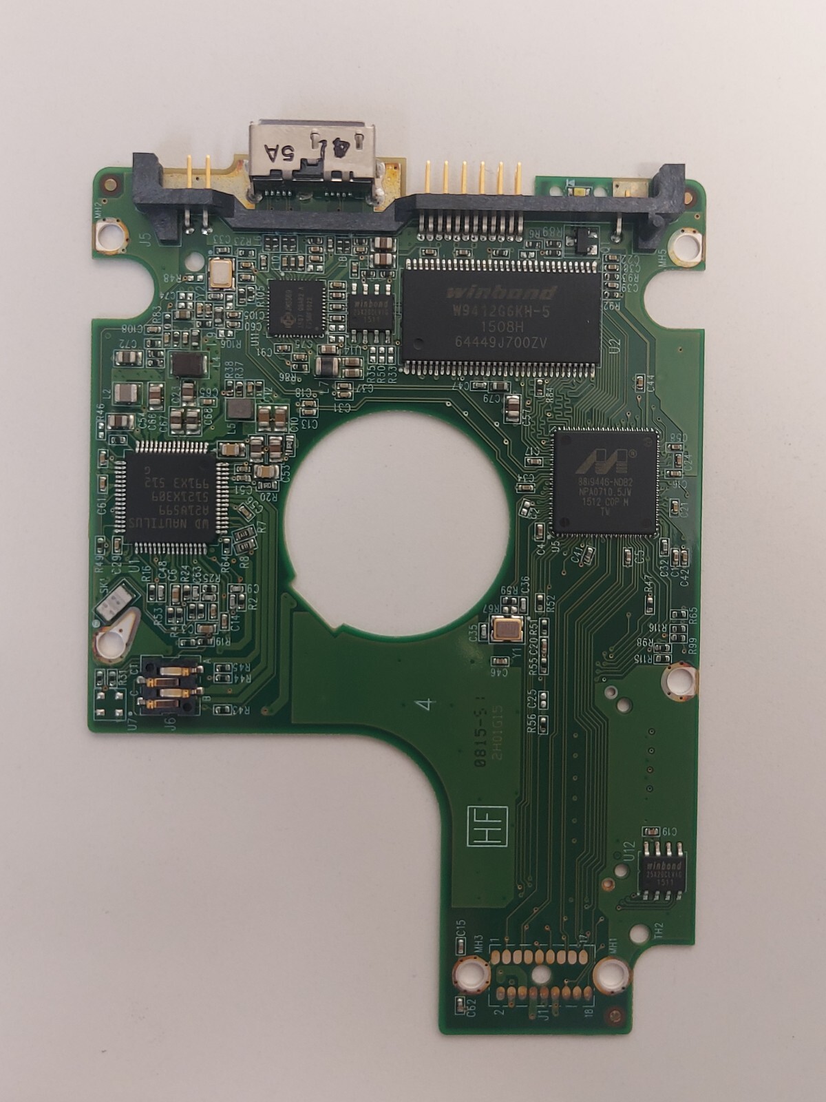 PCB from WD20NMVW-11AV3S2 2060-771961-001 REV B WESTERN DIGITAL 2TB