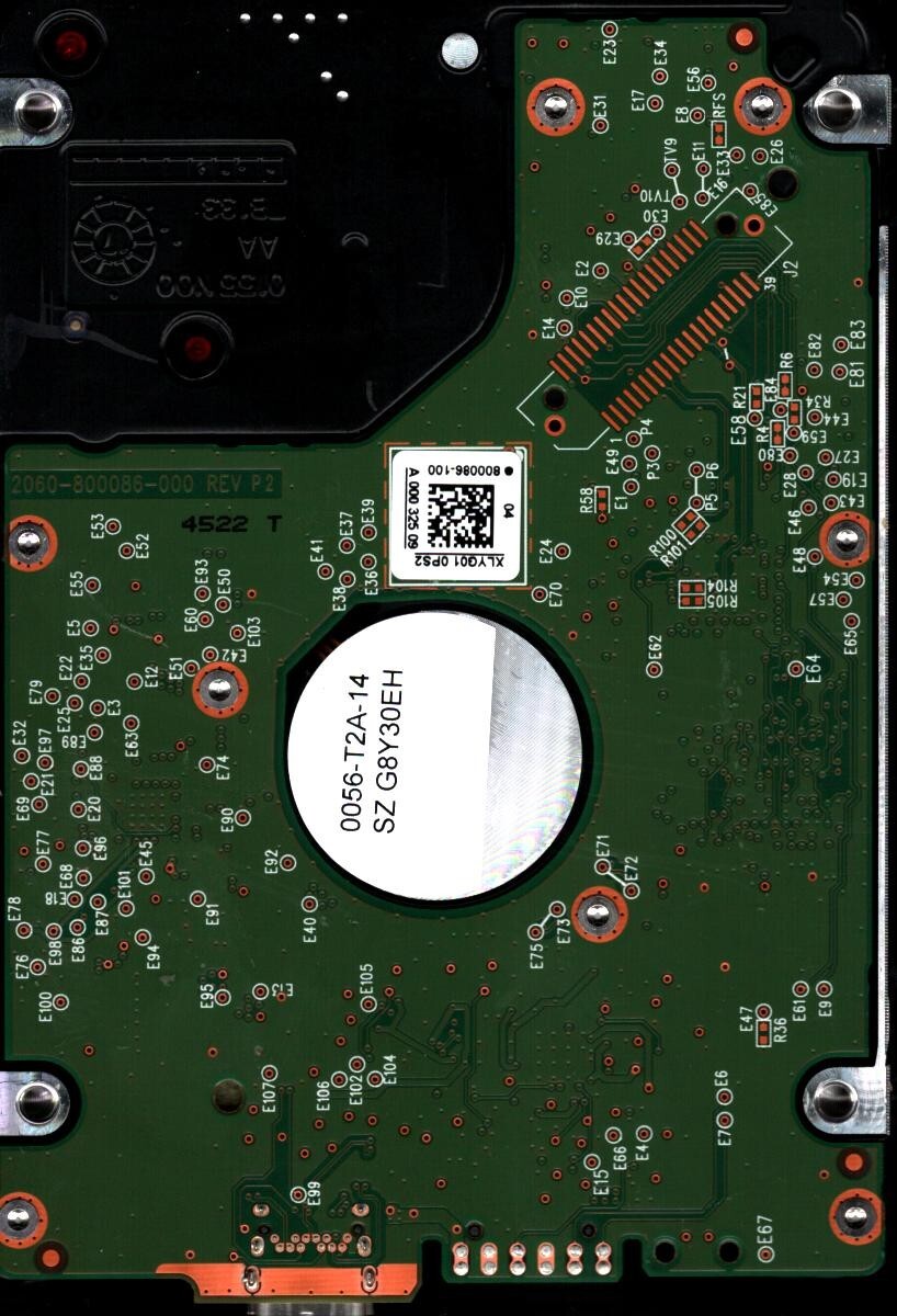 WD10SMZM-59WKCS0 S/N: WXN1 WESTERN DIGITAL 1TB MALAYSIA DEC 2018 - Image 2