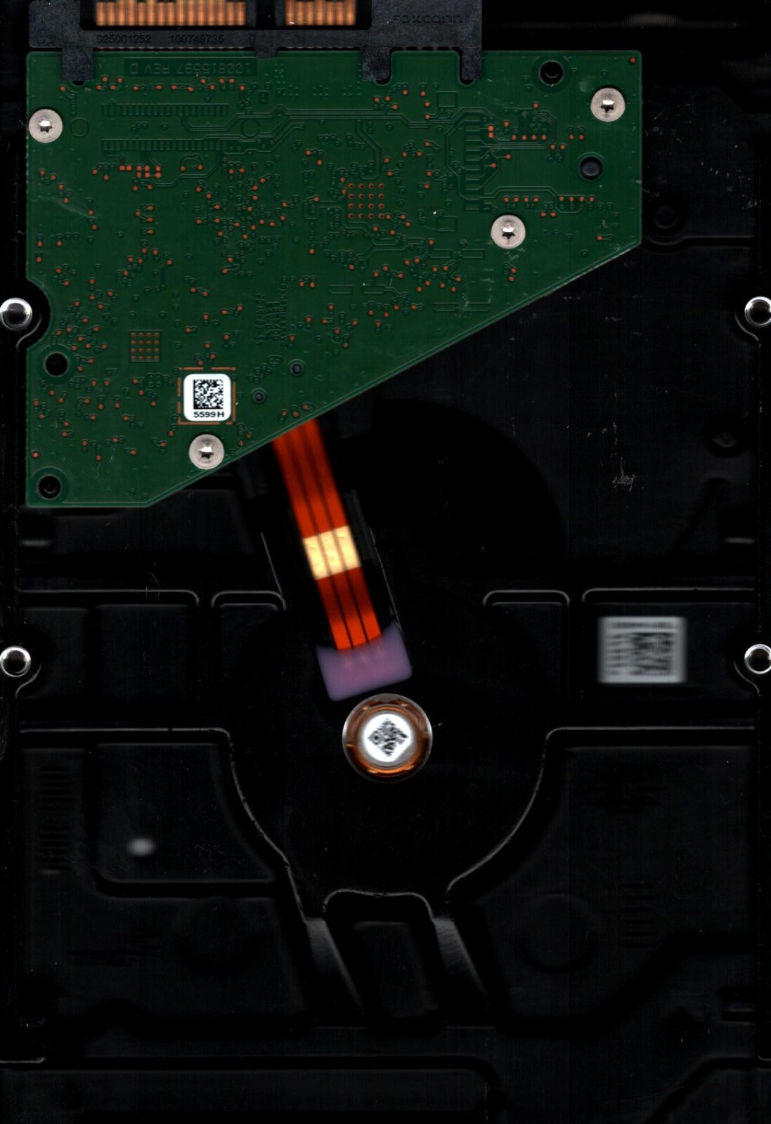 ST8000DM004 P/N: 2CX188-568 F/W: 0001 S/N: ZCT2 TK 8TB JUL 2020 THAILAND SEAGATE - Image 2