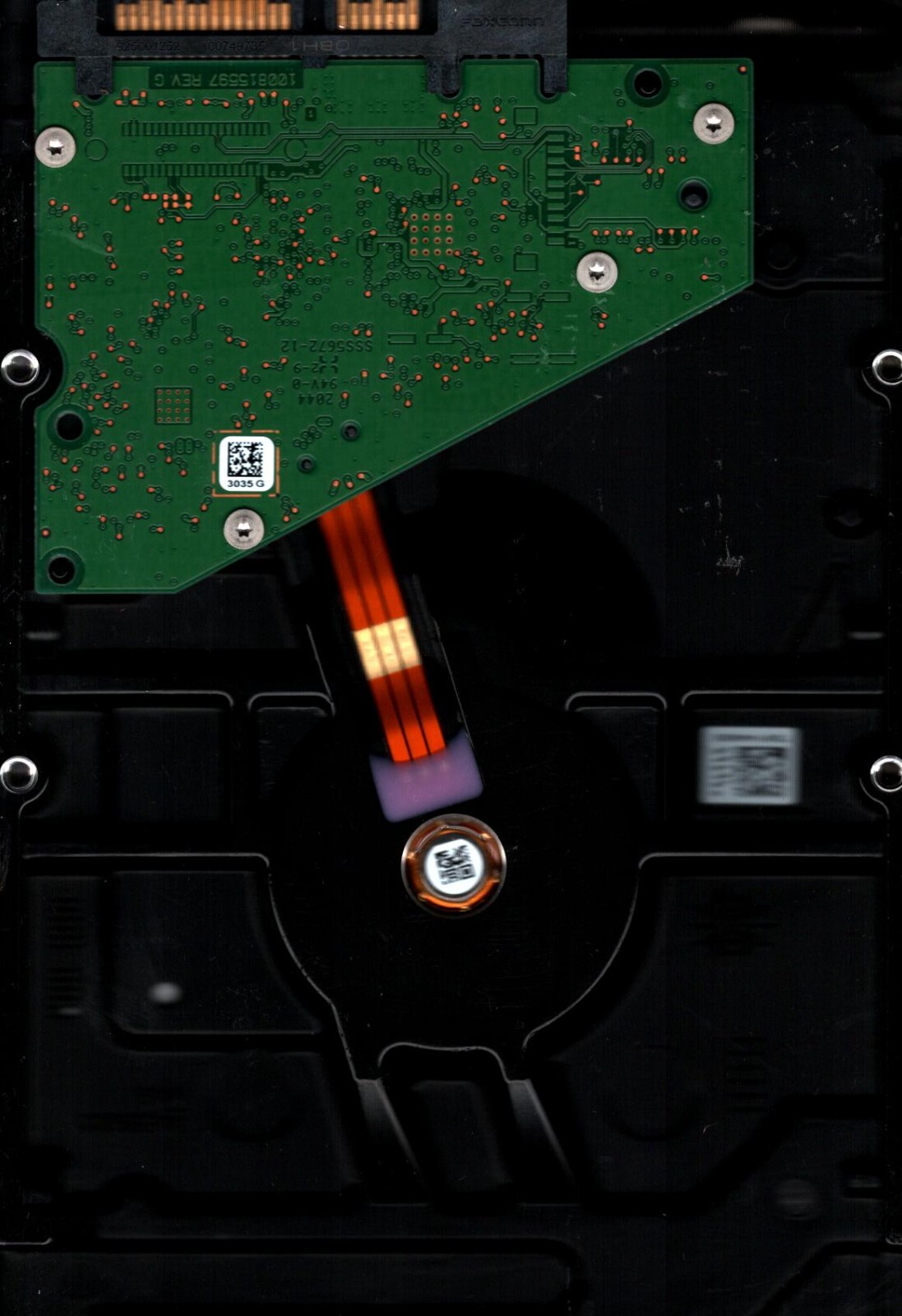 ST8000DM004 P/N: 2CX188-568 F/W: 0001 S/N: ZR10 TK 8TB JAN 2021 THAILAND SEAGATE - Image 2