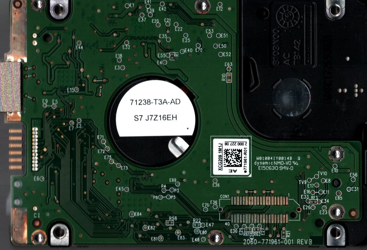 WD20NMVW-59EDZS7 S/N: WX81A DCM: HHMTJHKB WESTERN DIGITAL 2TB THAILAND JAN 2018 - Image 2