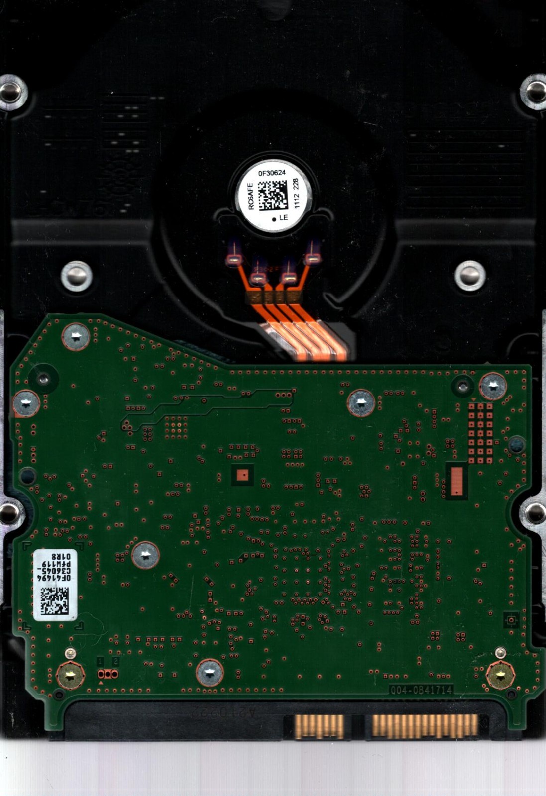 WD120EDBZ-11B1HA0 S/N: 5QGX2 WESTERN DIGITAL 12TB THAILAND MAY 2021 - Image 2